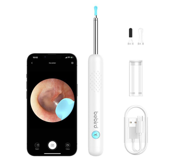 BeBird Bebird R1 Otoskop z kamerą do czyszczenia uszu, biały - 1487259 - zdjęcie 2